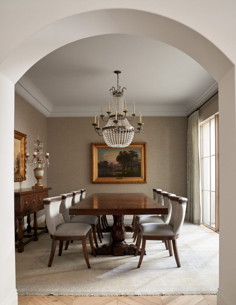 Barclay Butera Palm Springs formal dining room
