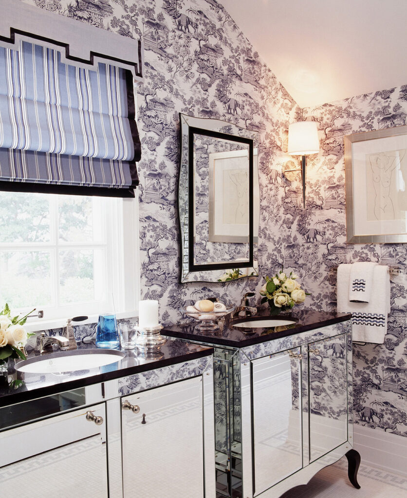 Barclay Butera classic bathroom