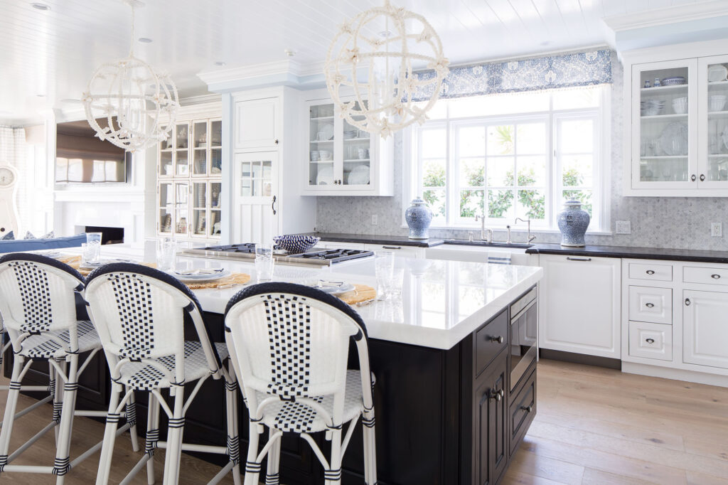 My Life in Blue & White kitchen