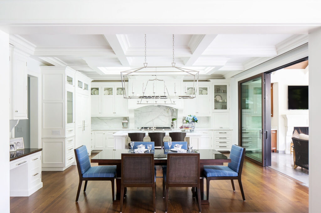 My Life in Blue & White kitchen