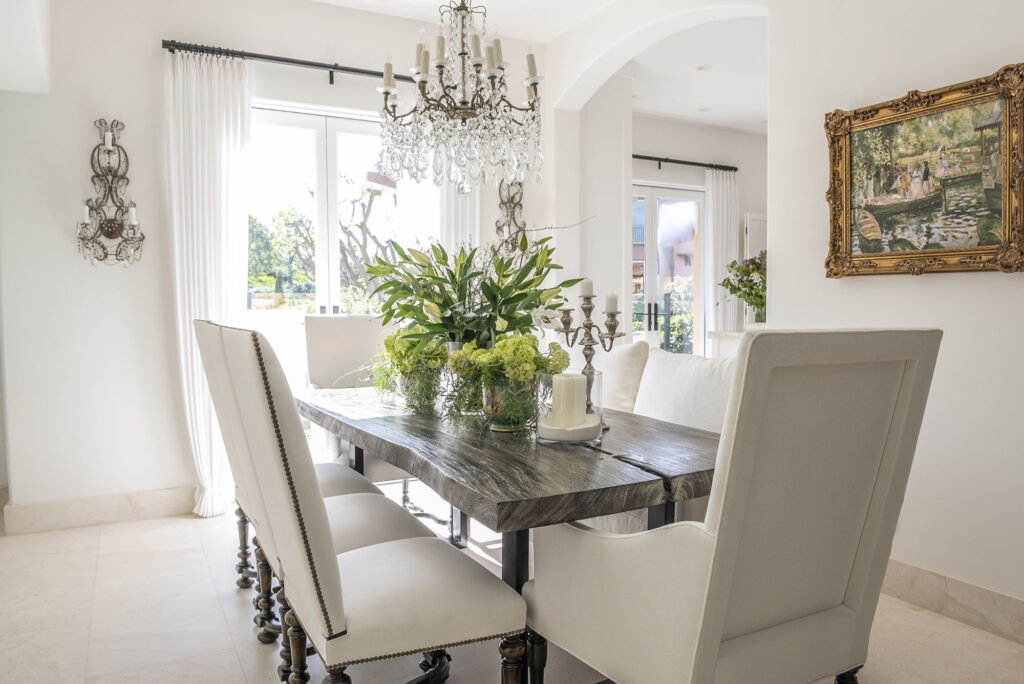 Barclay Butera designed dining room