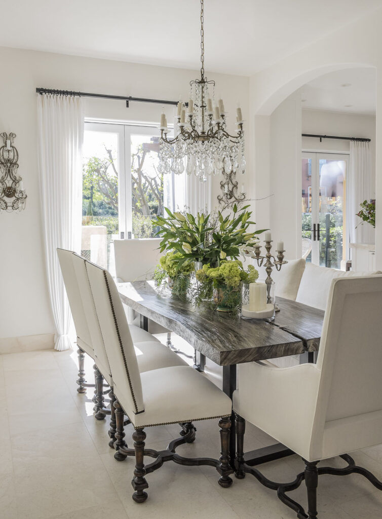 Barclay Butera designed dining room