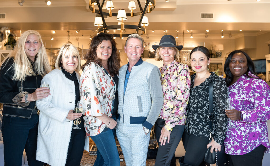 Barclay and friends at Newport Home and Garden Tour 2019