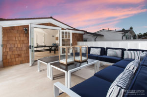 Peninsula point deck