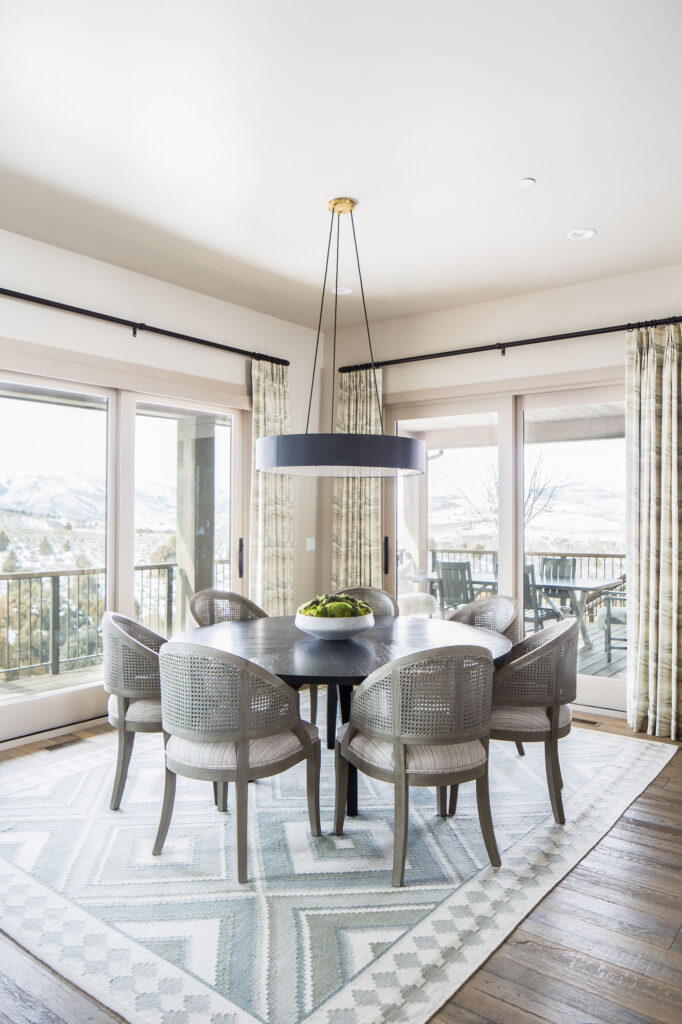 Victory Ranch dining table