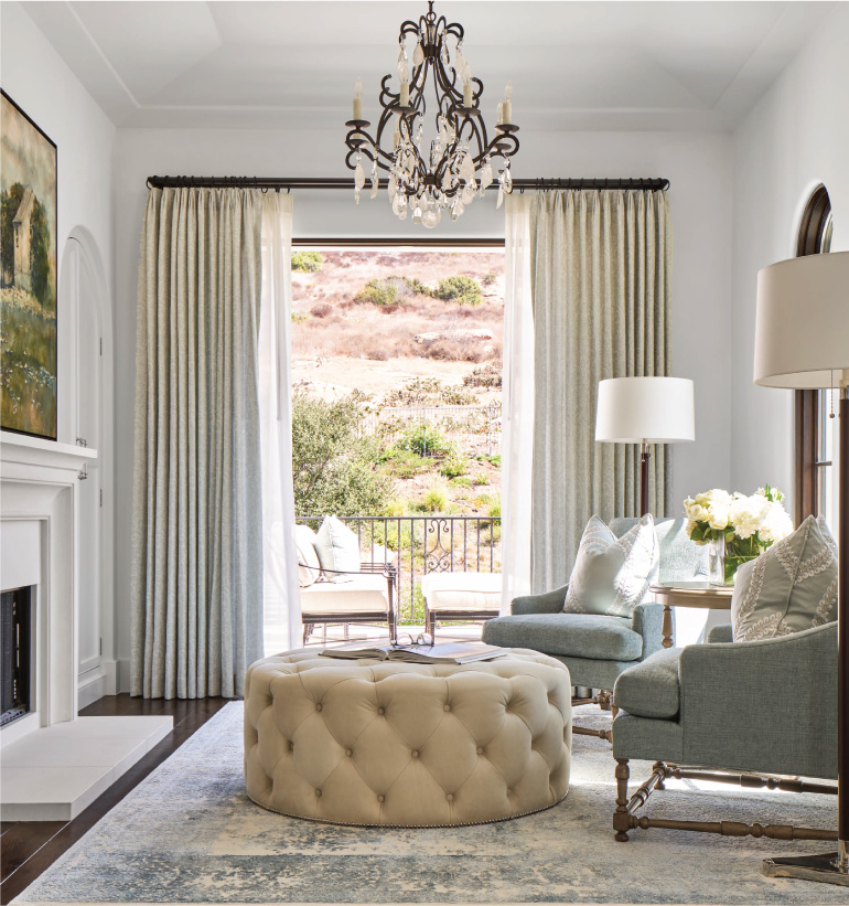 Barclay Butera designed living room