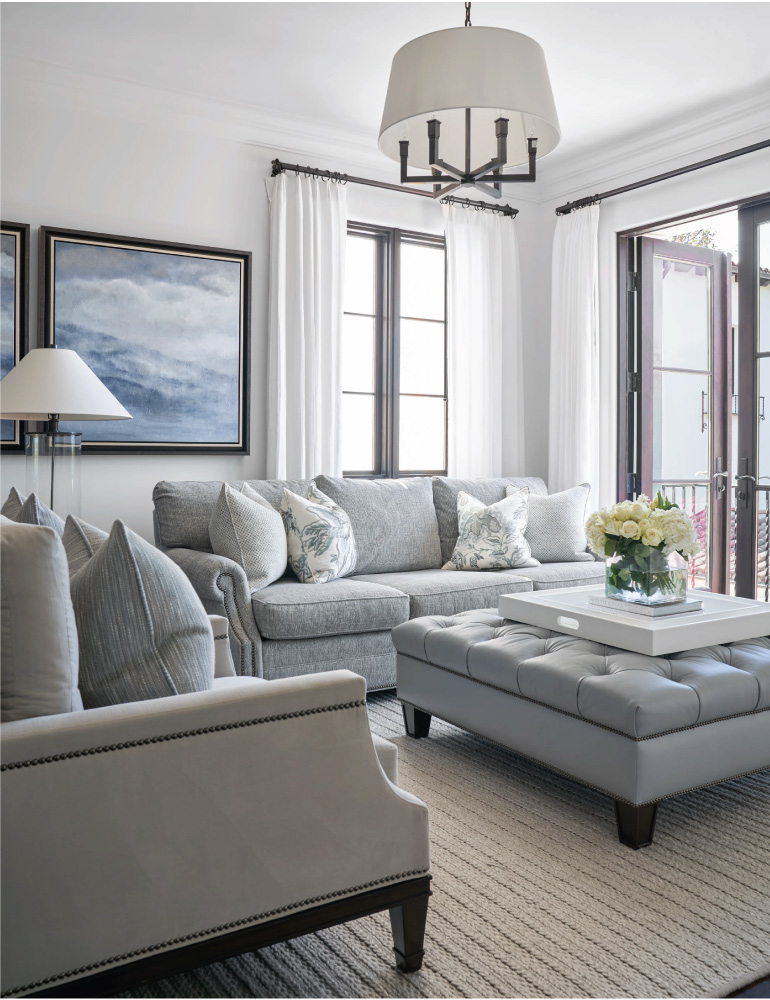 Barclay Butera designed living room